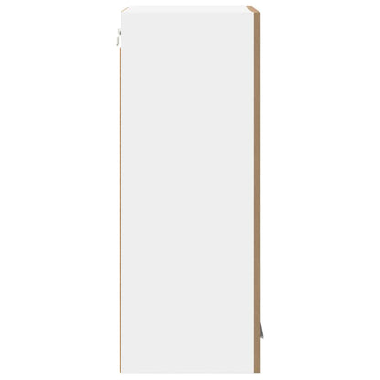 Armadio pensile Rovere Artigiano e Bianco 40 x 31 x 80 cm | homemem39