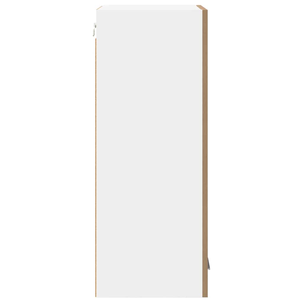 Armadio pensile Rovere Artigiano e Bianco 40 x 31 x 80 cm