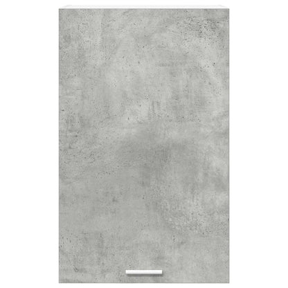Armadio pensile Grigio Cemento e Bianco 50 x 31 x 80 cm