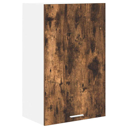 Armadio pensile Rovere Affumicato e Bianco 50 x 31 x 80 cm