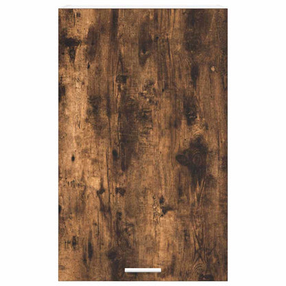 Armadio pensile Rovere Affumicato e Bianco 50 x 31 x 80 cm