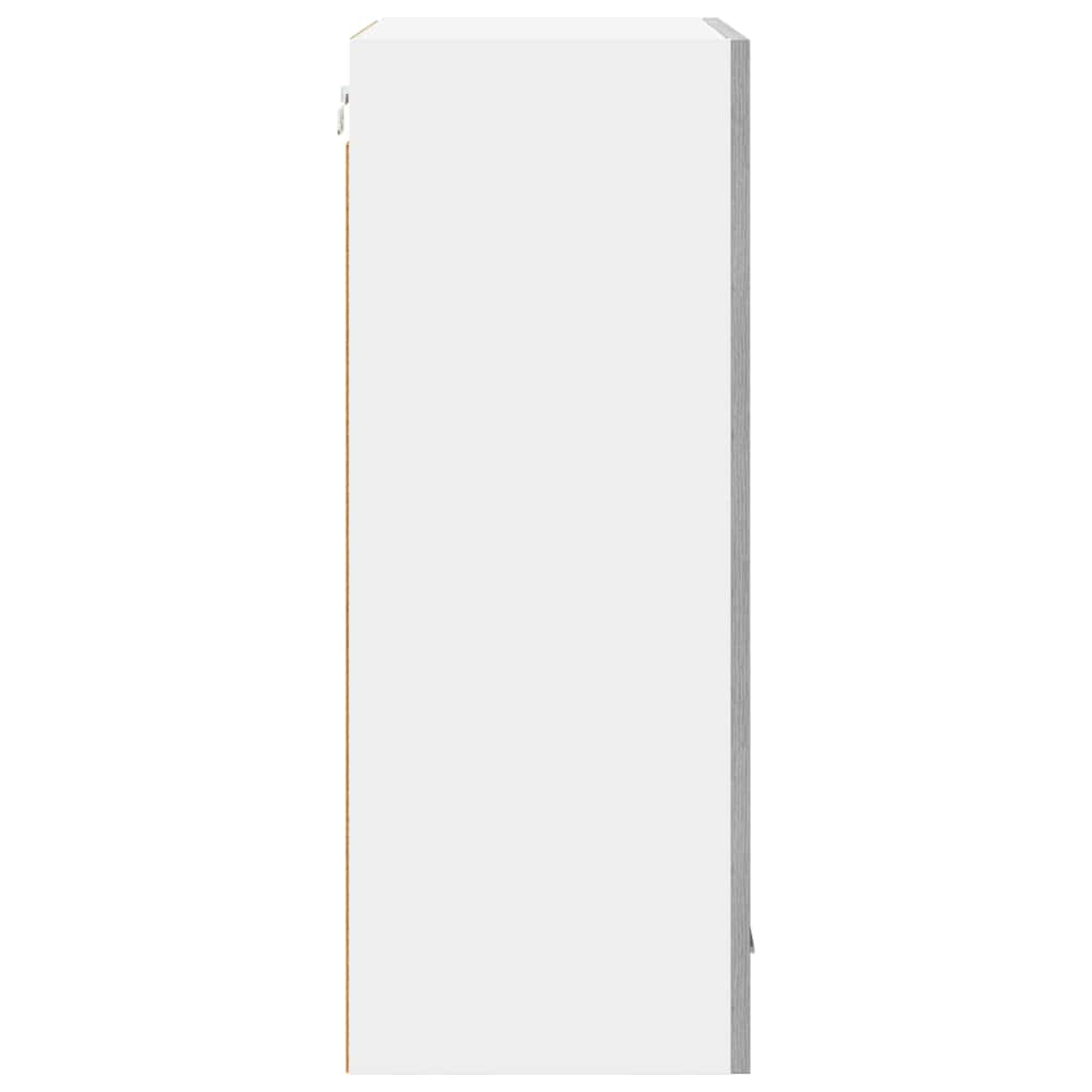 Armadio pensile Grigio Sonoma e Bianco 50 x 31 x 80 cm | homemem39