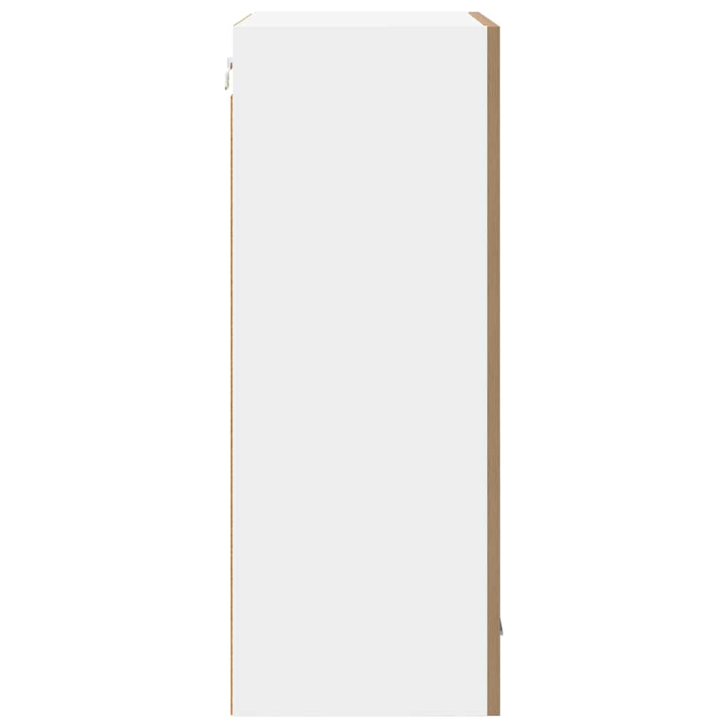 Armadio pensile Rovere Artigiano e Bianco 50 x 31 x 80 cm | homemem39