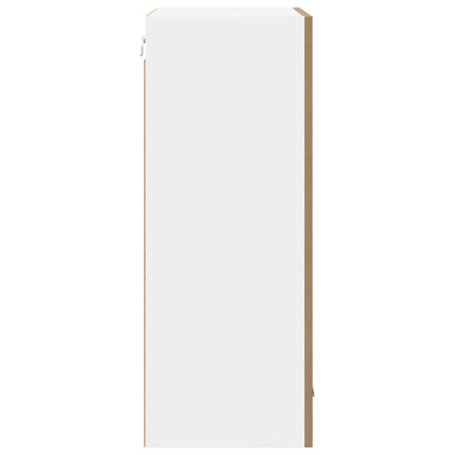 Armadio pensile Rovere Artigiano e Bianco 50 x 31 x 80 cm | homemem39