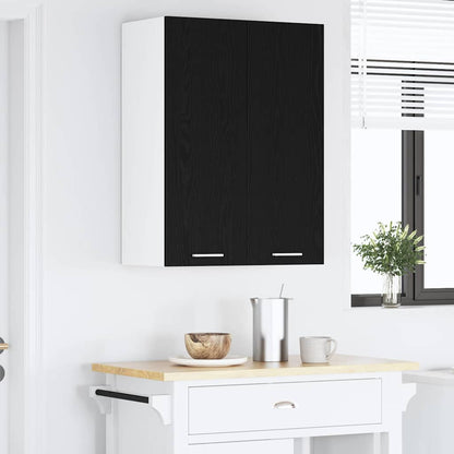 Armadio pensile Rovere Nero 60 x 31 x 80 cm Legno multistrato | homemem39