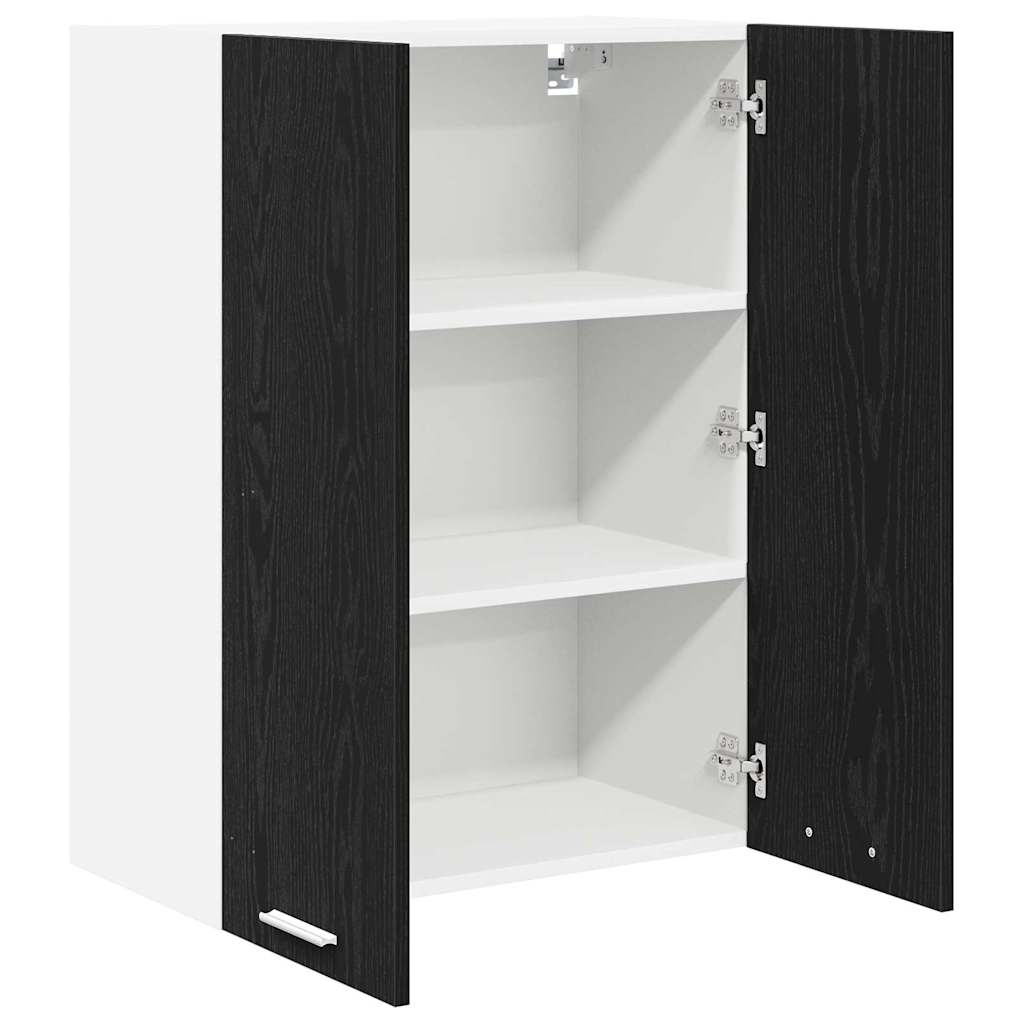 Armadio pensile Rovere Nero 60 x 31 x 80 cm Legno multistrato
