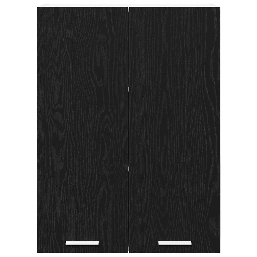 Armadio pensile Rovere Nero 60 x 31 x 80 cm Legno multistrato | homemem39