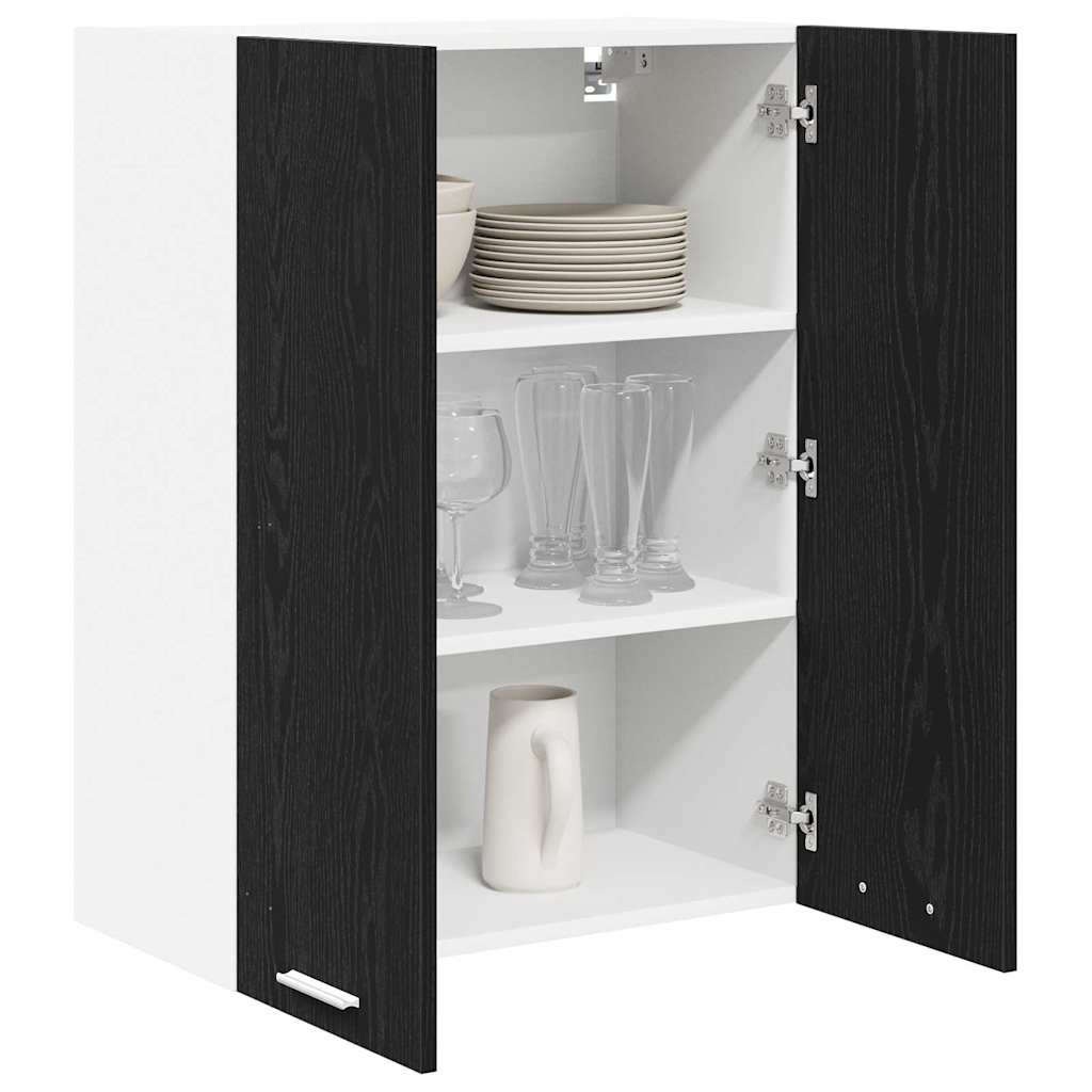 Armadio pensile Rovere Nero 60 x 31 x 80 cm Legno multistrato