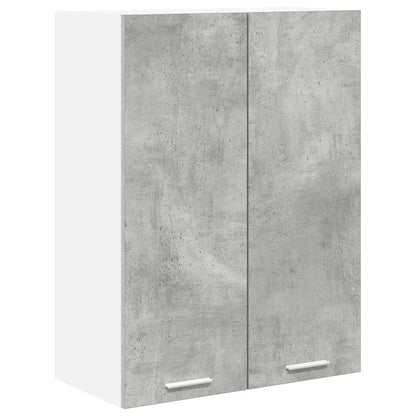 Armadio pensile con porta Grigio cemento 60 x 31 x 80 cm | homemem39