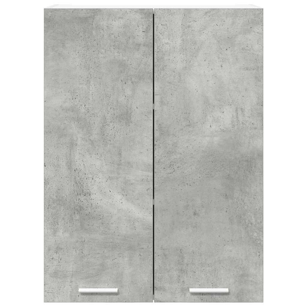 Armadio pensile con porta Grigio cemento 60 x 31 x 80 cm | homemem39