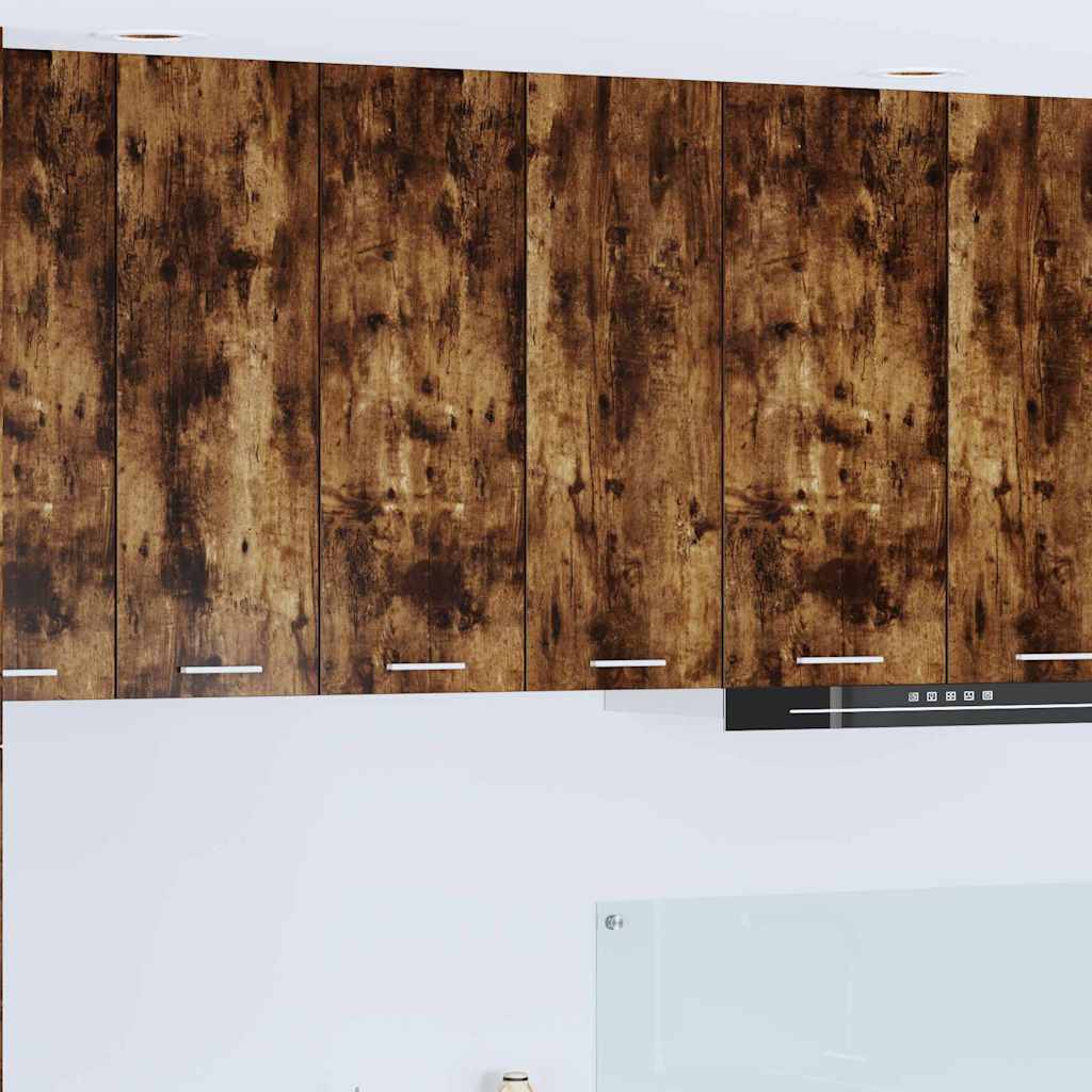 Armadio pensile Rovere fumé 60 x 31 x 80 cm Legno multistrato | homemem39