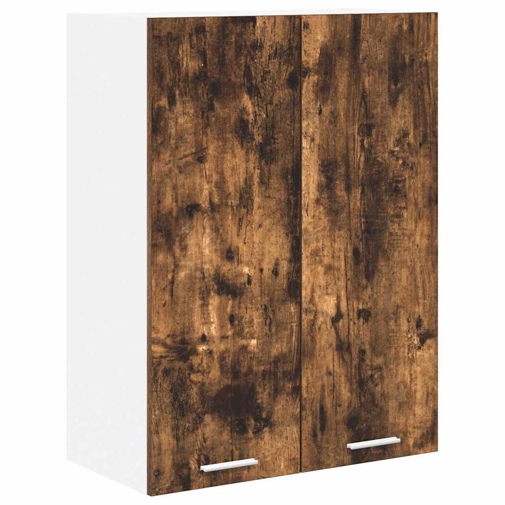 Armadio pensile Rovere fumé 60 x 31 x 80 cm Legno multistrato | homemem39