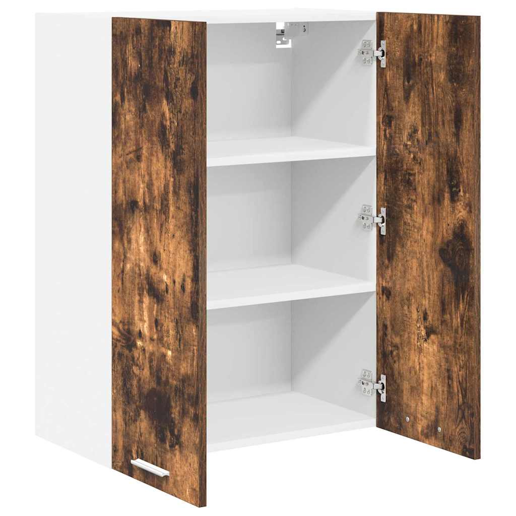 Armadio pensile Rovere fumé 60 x 31 x 80 cm Legno multistrato | homemem39