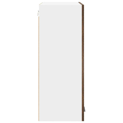 Armadio pensile Rovere fumé 60 x 31 x 80 cm Legno multistrato | homemem39