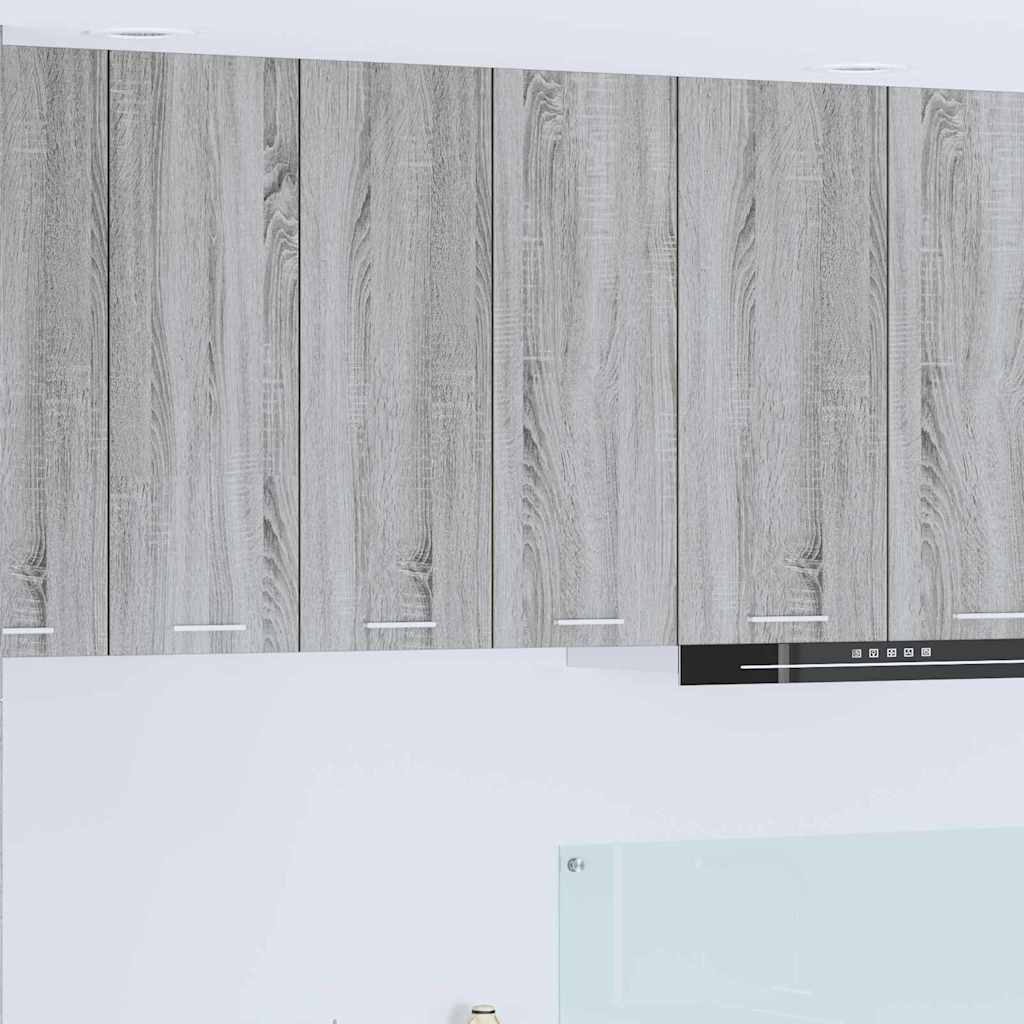 Armadio pensile Grigio Sonoma 60 x 31 x 80 cm Legno multistrato | homemem39