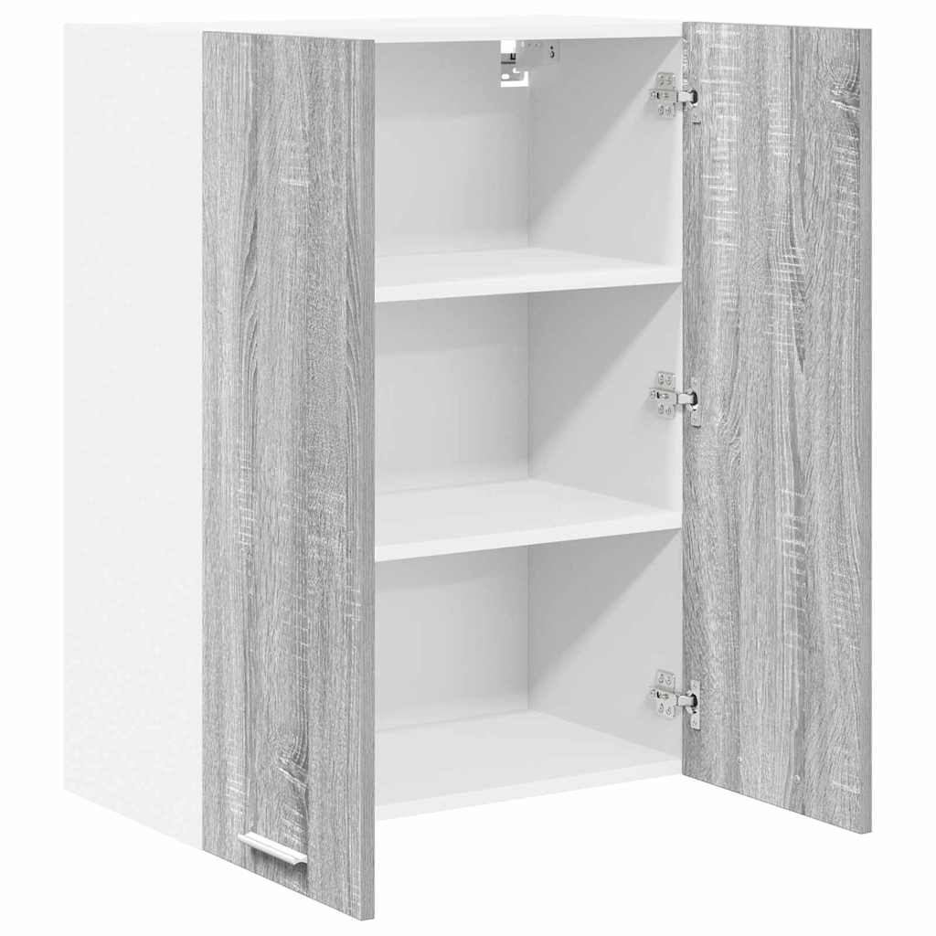 Armadio pensile Grigio Sonoma 60 x 31 x 80 cm Legno multistrato | homemem39
