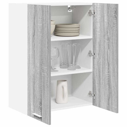 Armadio pensile Grigio Sonoma 60 x 31 x 80 cm Legno multistrato | homemem39