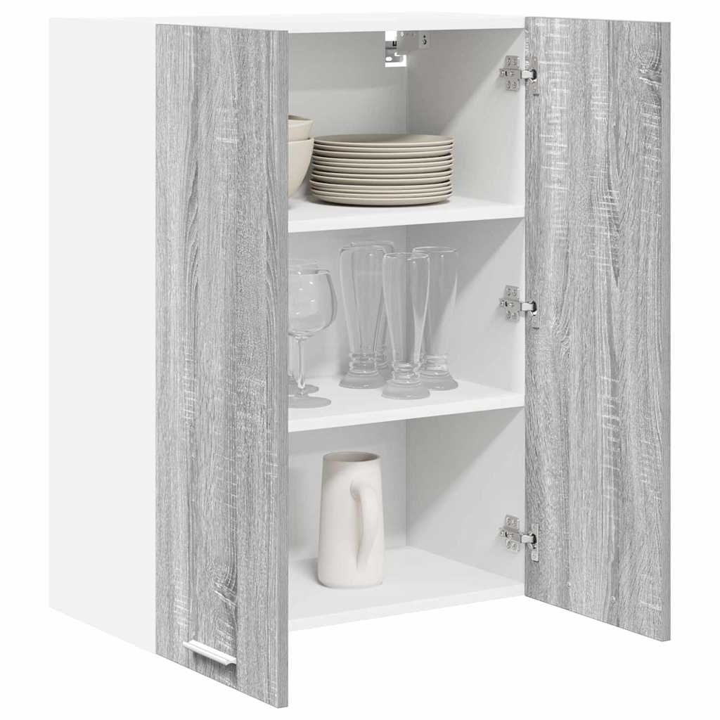 Armadio pensile Grigio Sonoma 60 x 31 x 80 cm Legno multistrato
