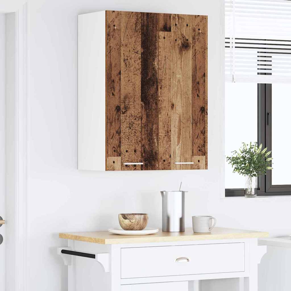 Armadio pensile Legno vecchio 60 x 31 x 80 cm Legno multistrato | homemem39