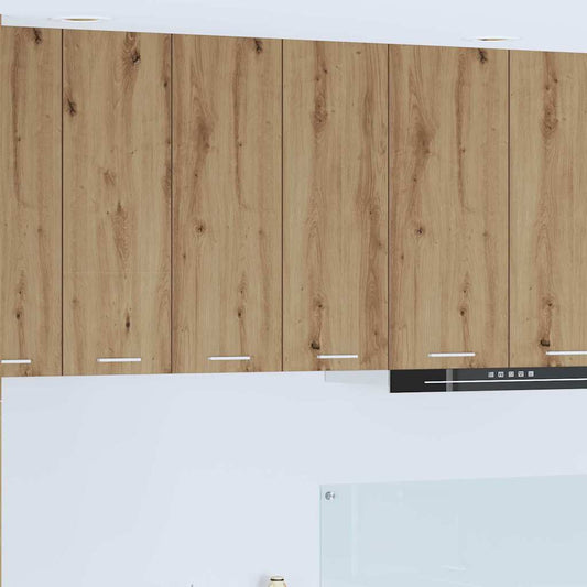 Armadio pensile con porta Rovere artigianale 60 x 31 x 80 cm | homemem39