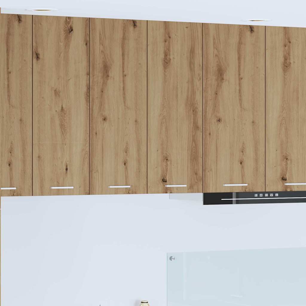 Armadio pensile con porta Rovere artigianale 60 x 31 x 80 cm