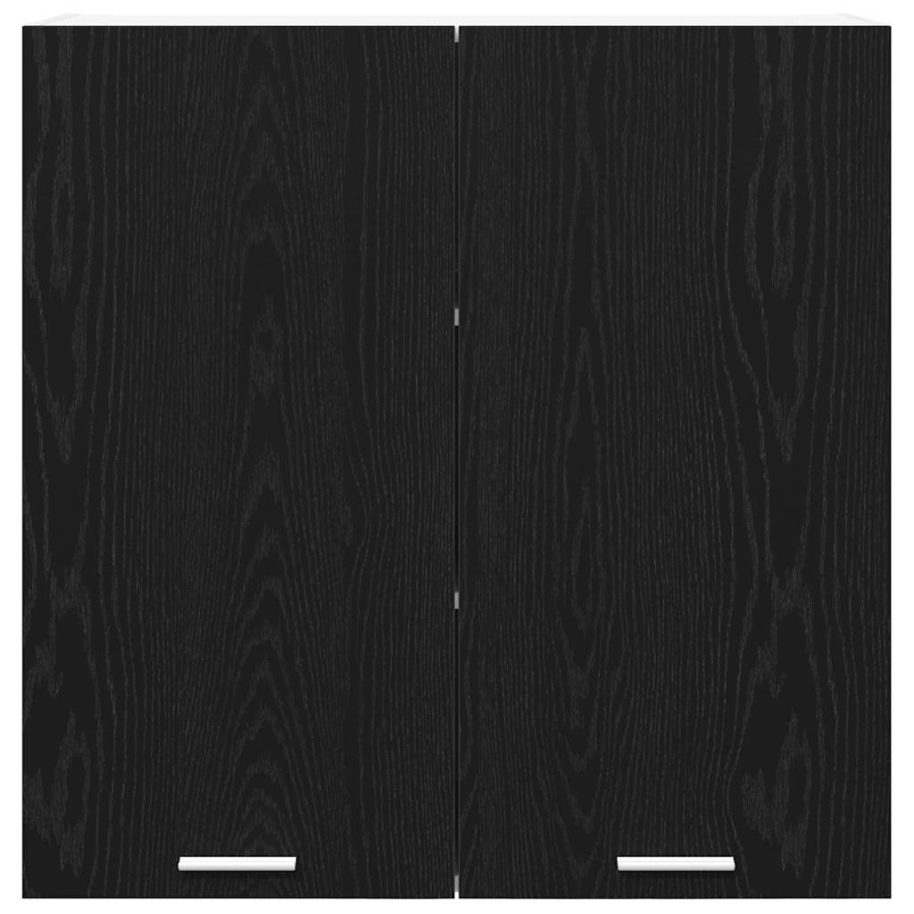 Armadio pensile Rovere Nero 80 x 31 x 80 cm Legno multistrato | homemem39