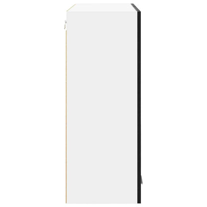 Armadio pensile Rovere Nero 80 x 31 x 80 cm Legno multistrato | homemem39