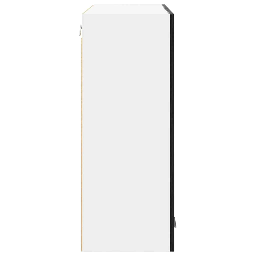 Armadio pensile Rovere Nero 80 x 31 x 80 cm Legno multistrato