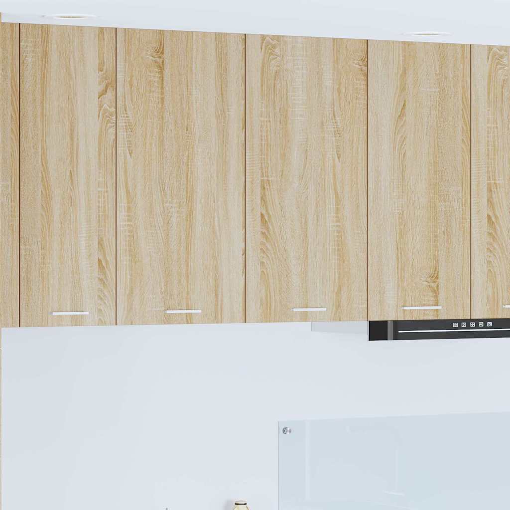 Armadio pensile Rovere Sonoma 80 x 31 x 80 cm Legno multistrato | homemem39