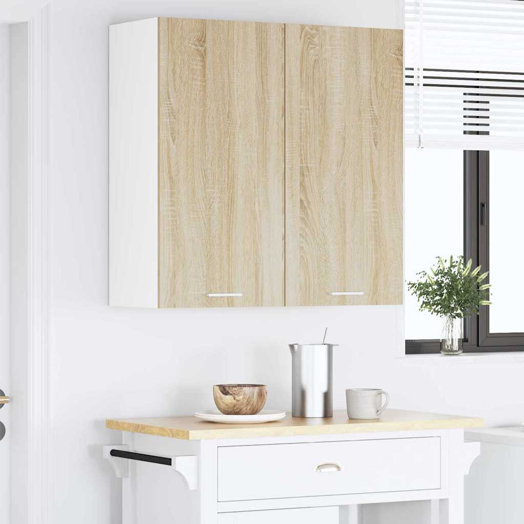 Armadio pensile Rovere Sonoma 80 x 31 x 80 cm Legno multistrato | homemem39