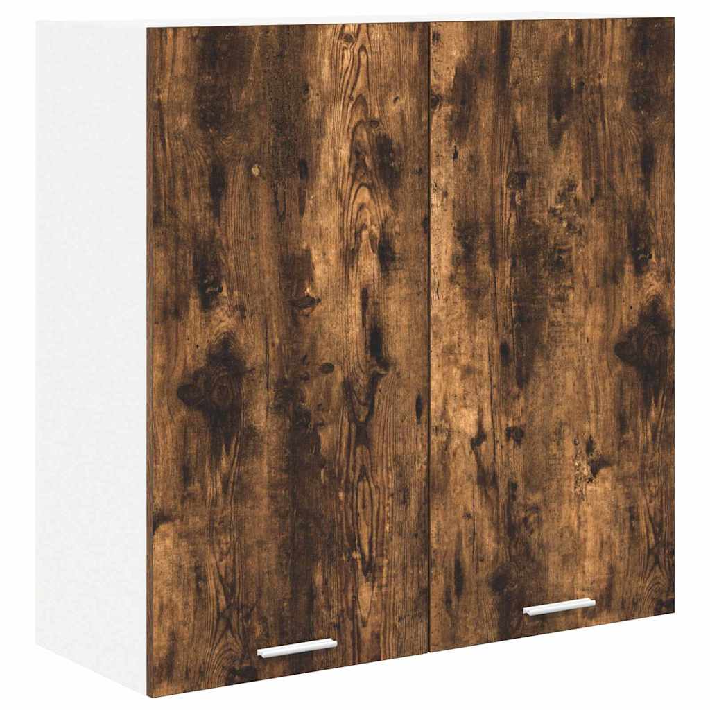 Armadio pensile con porta Riga Rovere fumé 80 x 31 x 80 cm | homemem39