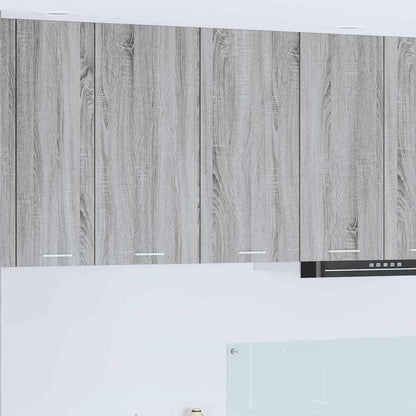 Armadio pensile Grigio Sonoma 80 x 31 x 80 cm Legno multistrato