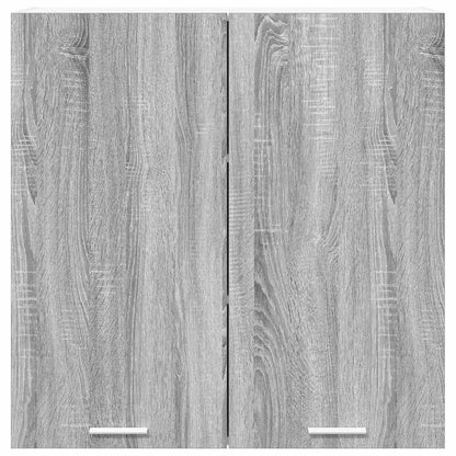 Armadio pensile Grigio Sonoma 80 x 31 x 80 cm Legno multistrato | homemem39