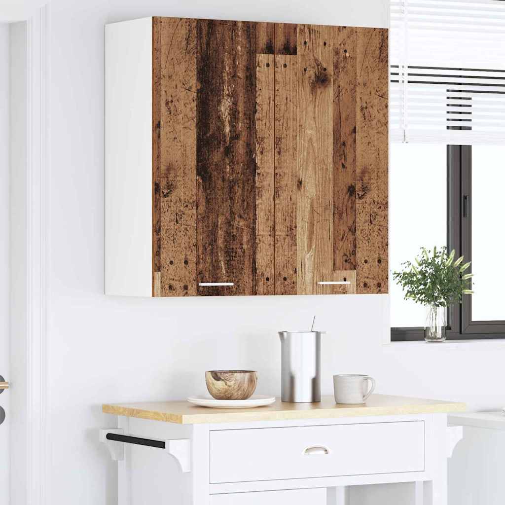 Armadio pensile Legno vecchio 80 x 31 x 80 cm Legno multistrato | homemem39