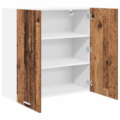 Armadio pensile Legno vecchio 80 x 31 x 80 cm Legno multistrato | homemem39