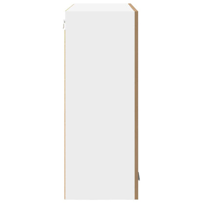 Armadio pensile con porta Rovere artigianale 80 x 31 x 80 cm | homemem39