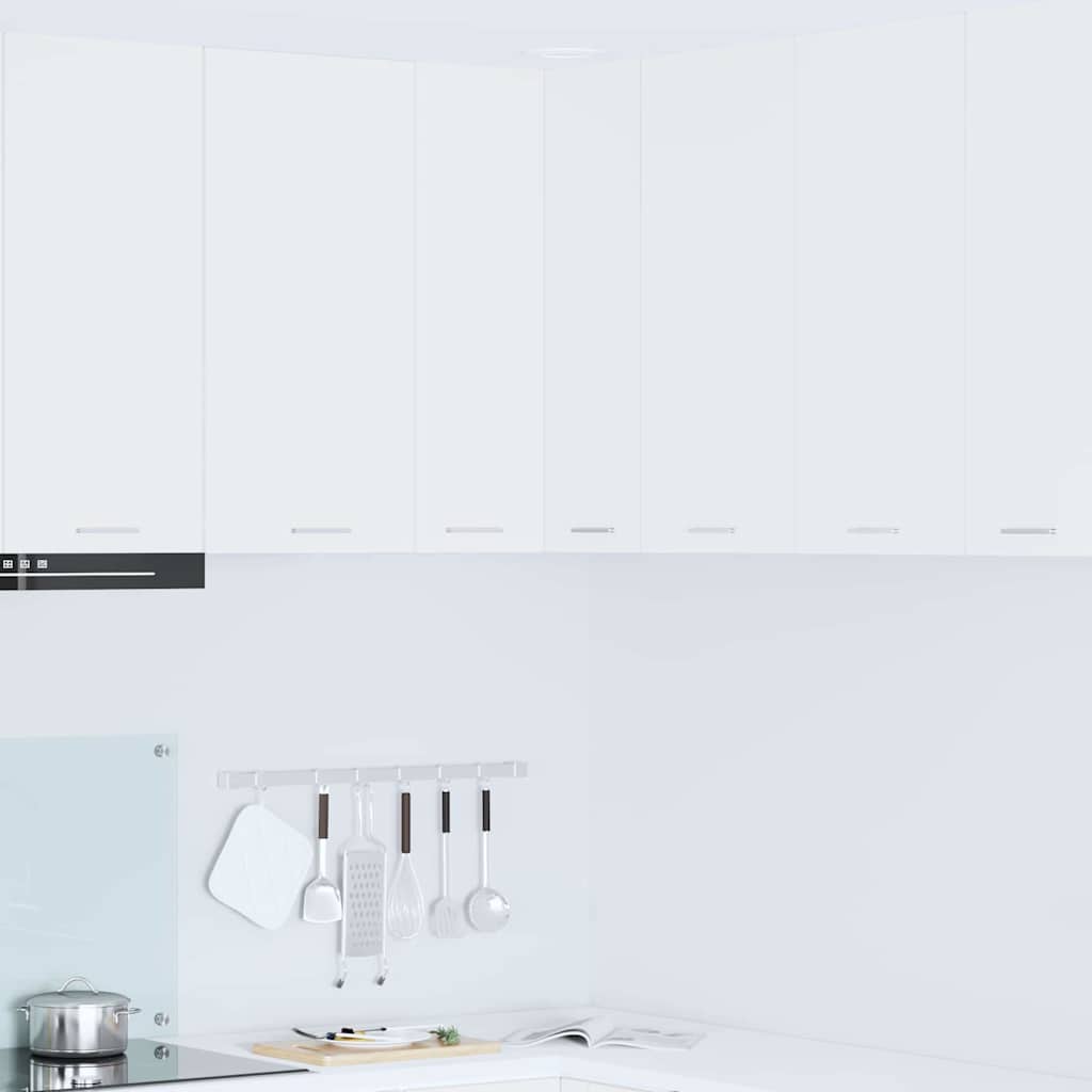 Armadio pensile Bianco 57 x 57 x 80 cm Legno multistrato | homemem39