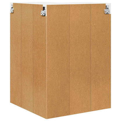 Armadio pensile Rovere Nero e Bianco 57 x 57 x 80 cm | homemem39