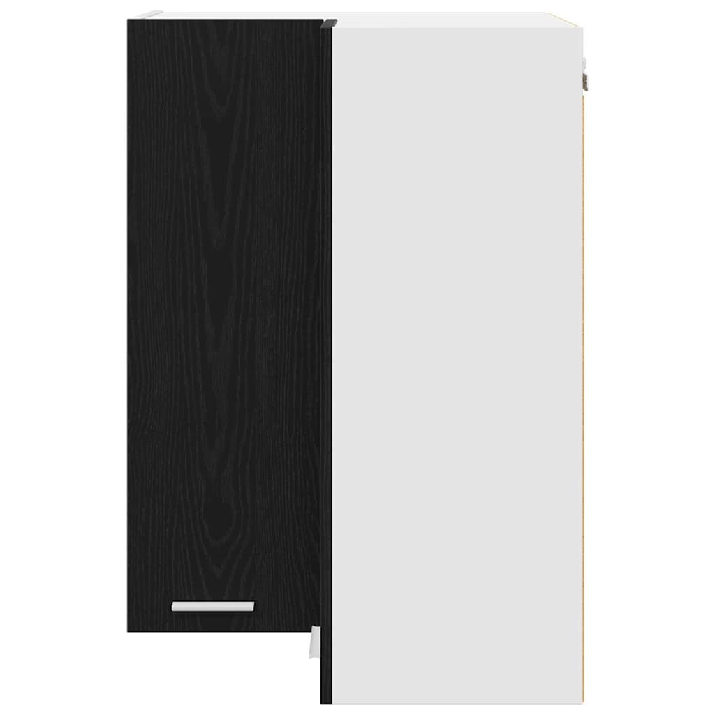 Armadio pensile Rovere Nero e Bianco 57 x 57 x 80 cm