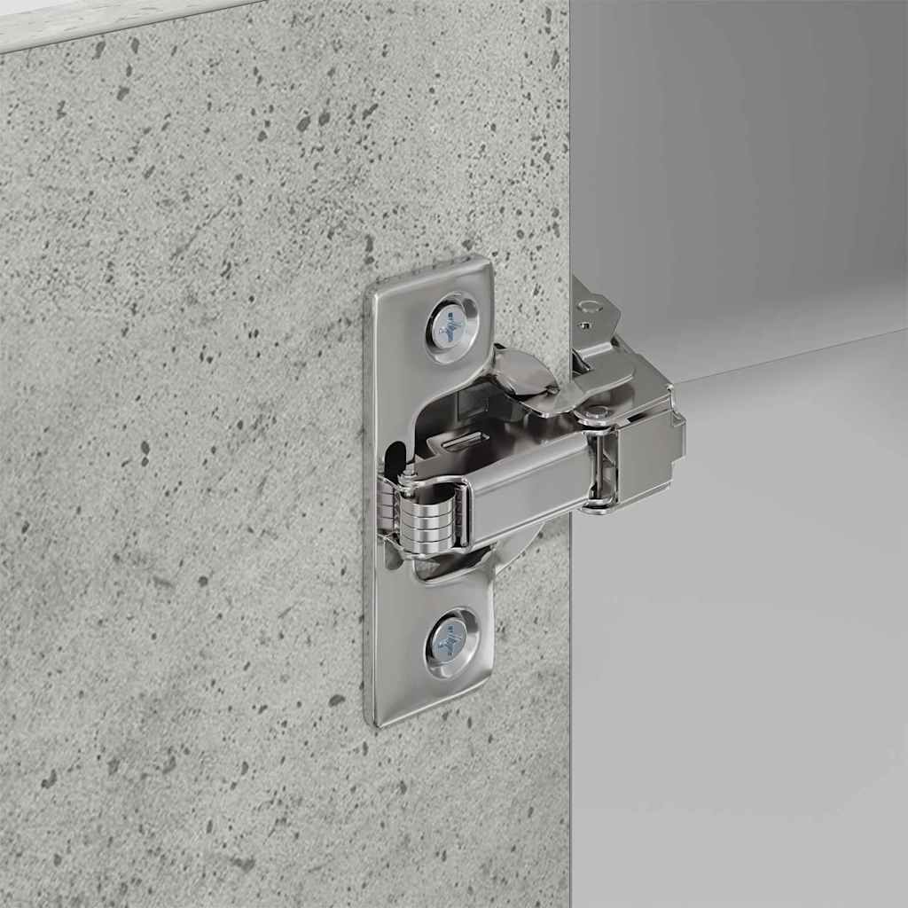 Armadio pensile Grigio Cemento e Bianco 57 x 57 x 80 cm | homemem39