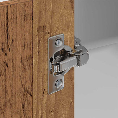 Armadio pensile Legno Antico e Bianco 57 x 57 x 80 cm | homemem39
