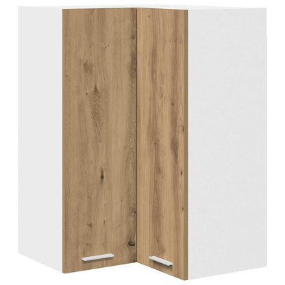 Armadio pensile Rovere Artigiano e Bianco 57 x 57 x 80 cm | homemem39