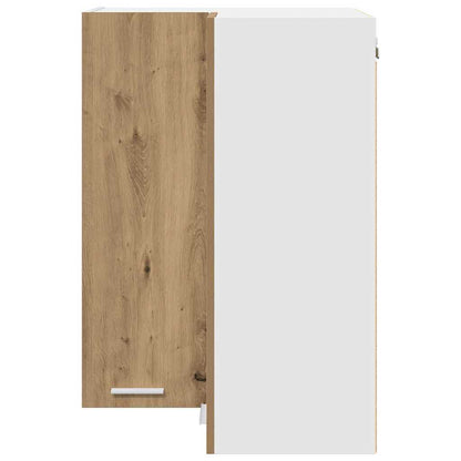 Armadio pensile Rovere Artigiano e Bianco 57 x 57 x 80 cm | homemem39