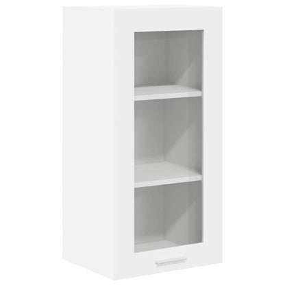 Armadio pensile 2 pcs Bianco 40 x 31 x 80 cm Legno multistrato | homemem39