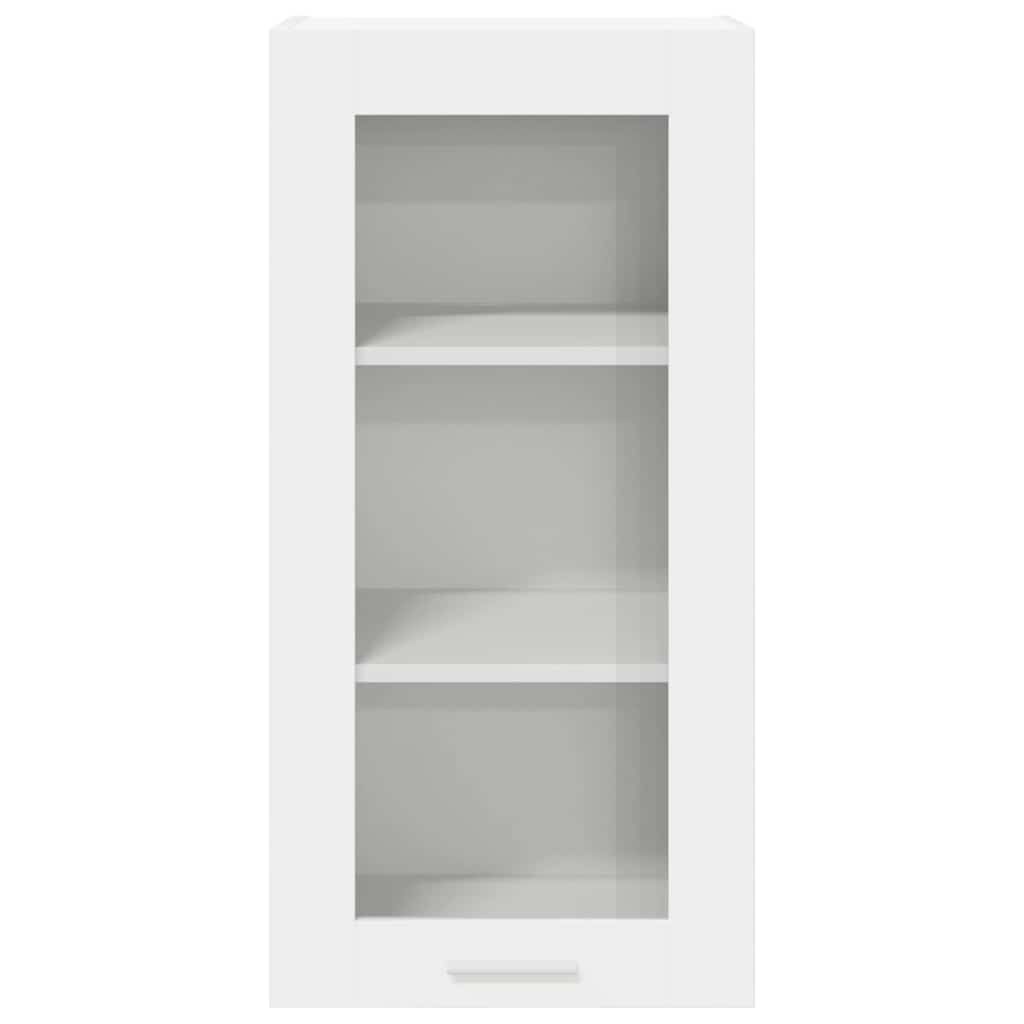 Armadio pensile 2 pcs Bianco 40 x 31 x 80 cm Legno multistrato