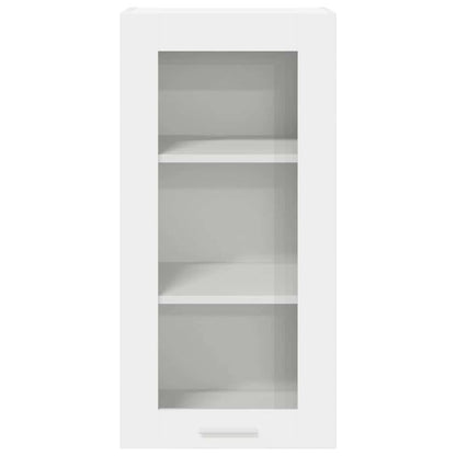 Armadio pensile 2 pcs Bianco 40 x 31 x 80 cm Legno multistrato