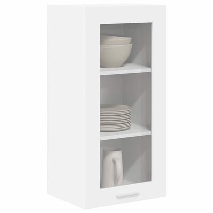 Armadio pensile 2 pcs Bianco 40 x 31 x 80 cm Legno multistrato | homemem39