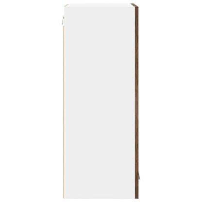 Armadio pensile con porta 2 pcs Rovere fumé 40 x 31 x 80 cm | homemem39