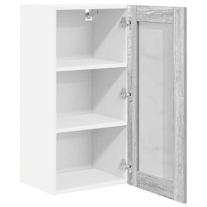 Armadio pensile Grigio Sonoma 40 x 31 x 80 cm Legno multistrato