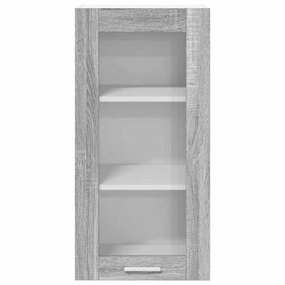 Armadio pensile Grigio Sonoma 40 x 31 x 80 cm Legno multistrato